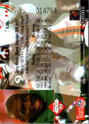1993 Cardz Flintstones NFL Prototypes Miami Dolphins