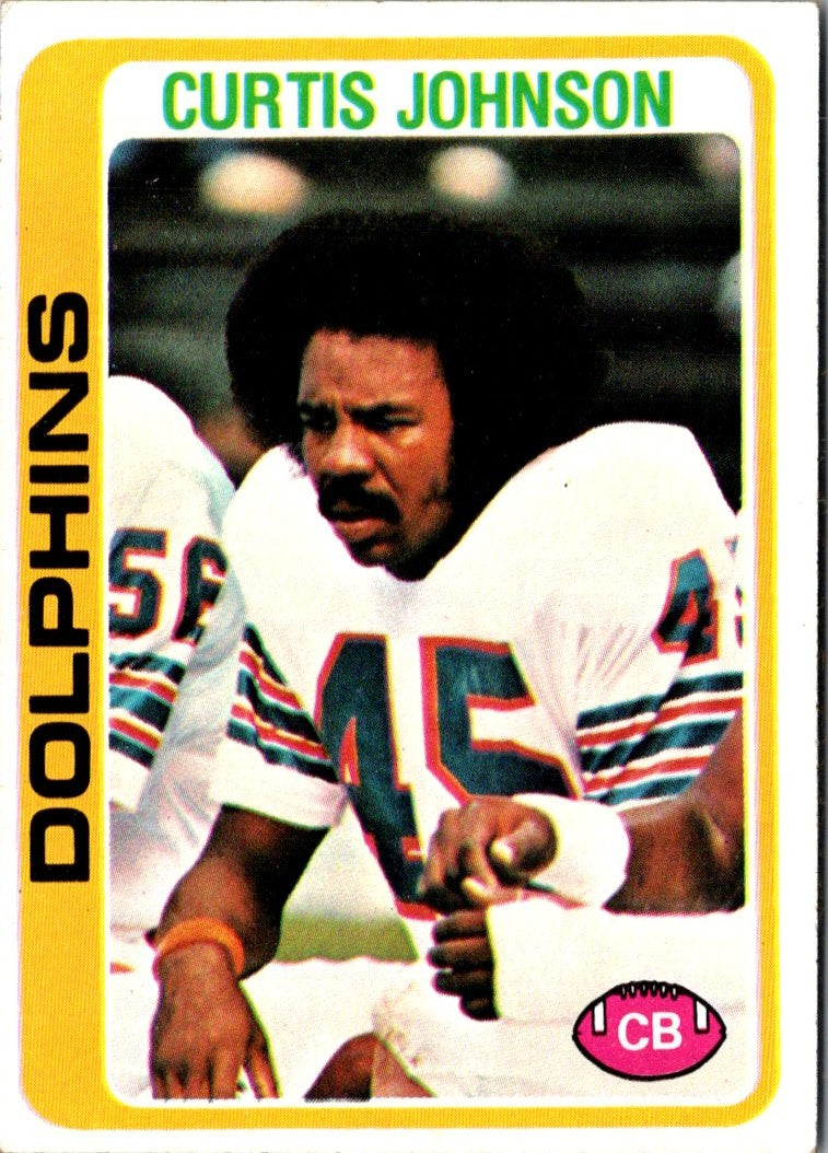 1978 Topps Curtis Johnson