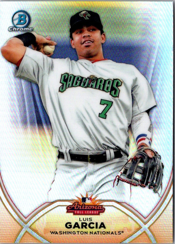 2020 Bowman Chrome 2019 Arizona Fall League Stars Luis Garcia #AFL-LG