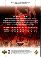 2001 Upper Deck Pros & Prospects Jason Terry #1
