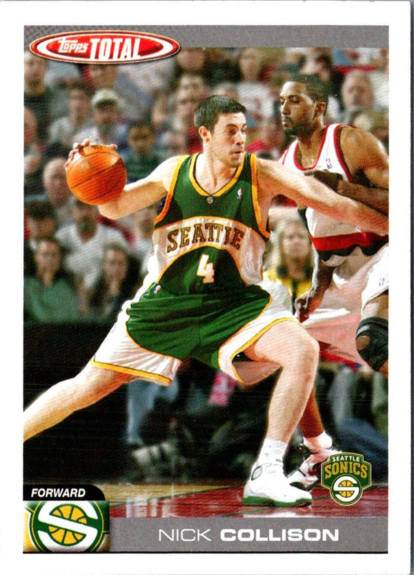 2004 Topps Total Nick Collison #50