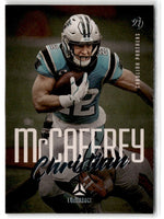 2021 Panini Chronicles Unparalleled Christian McCaffrey #20
