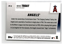 2019 Topps Franchise Feats Mike Trout #FF-3