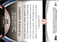2013 Bowman Platinum Prospects Ty Hensley #BPP94