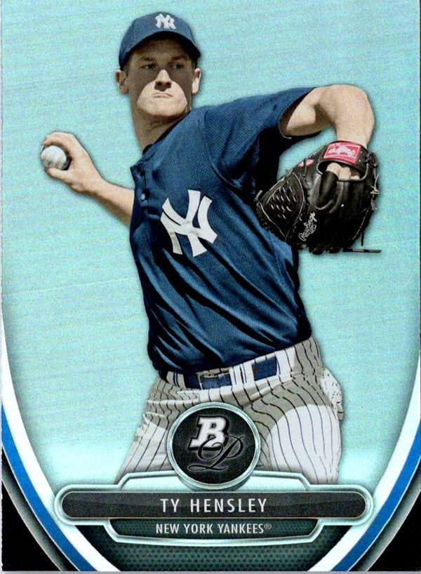 2013 Bowman Platinum Prospects Ty Hensley #BPP94