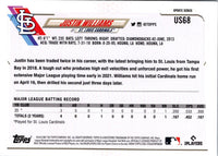 2021 Topps Update Justin Williams #US68