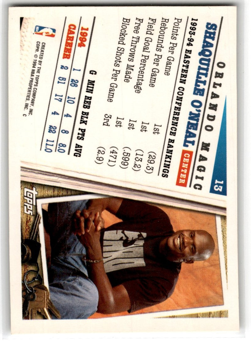 1994 Topps Shaquille O'Neal