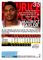 1999 Hoops Maurice Taylor #35