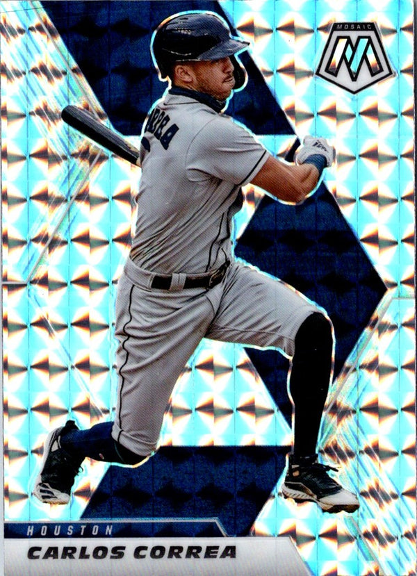 2021 Panini Mosaic Green Carlos Correa #107