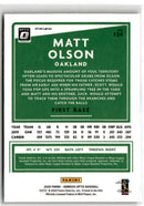 2020 Donruss Optic Matt Olson