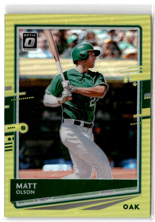 2020 Donruss Optic Matt Olson #124