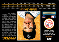1993 Pinnacle Wade Boggs #424