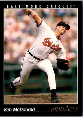 1993 Pinnacle Ben McDonald #72