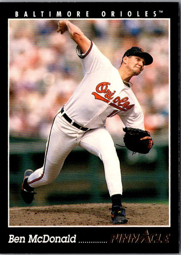 1993 Pinnacle Ben McDonald #72