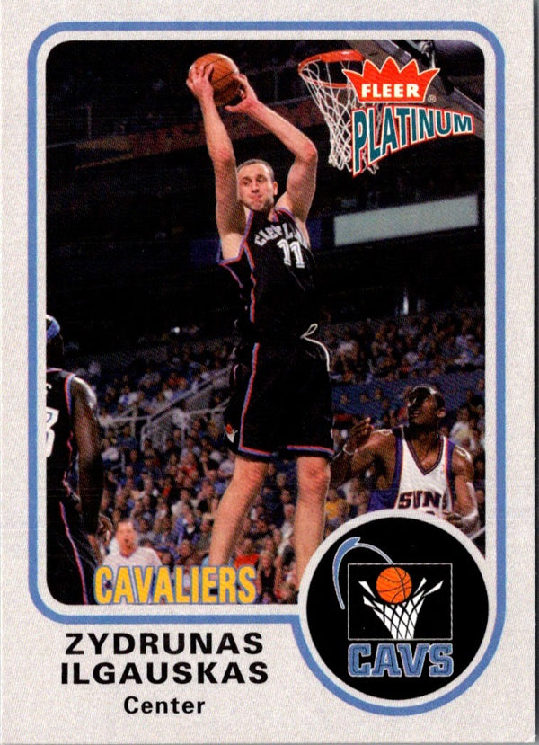 2002 Fleer Platinum Zydrunas Ilgauskas #128