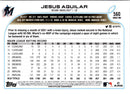 2022 Topps Jesus Aguilar