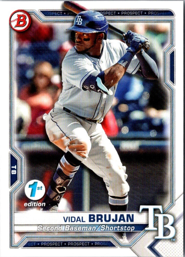 2021 Bowman 1st Edition Vidal Brujan #BFE-19