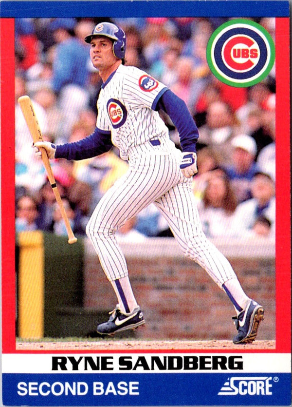 1991 Score 100 Superstars Ryne Sandberg #60