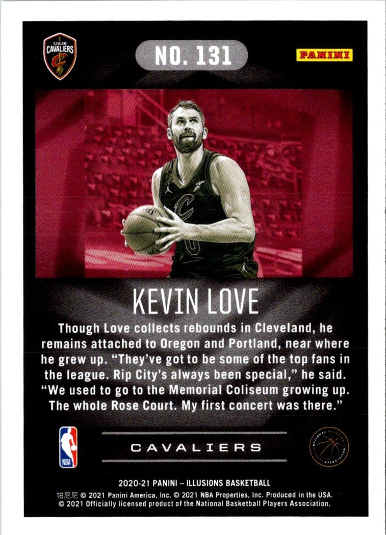 2020 Panini Illusions Kevin Love