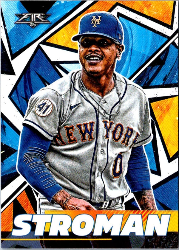 2021 Topps Fire Marcus Stroman #135