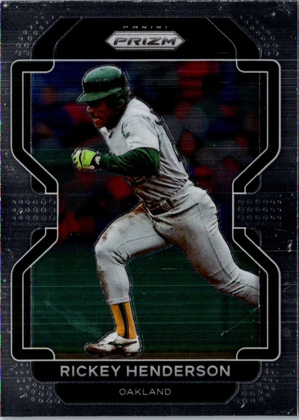 2022 Panini Prizm Rickey Henderson #157