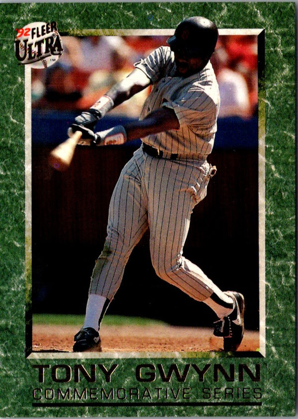 1992 Ultra Tony Gwynn Commemorative Series Tony Gwynn #8