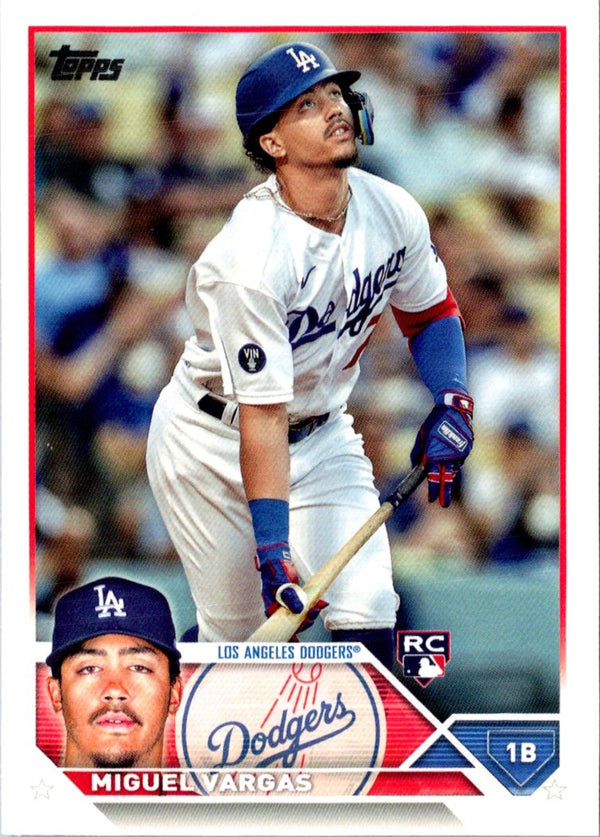 2023 Topps Miguel Vargas #163 Rookie