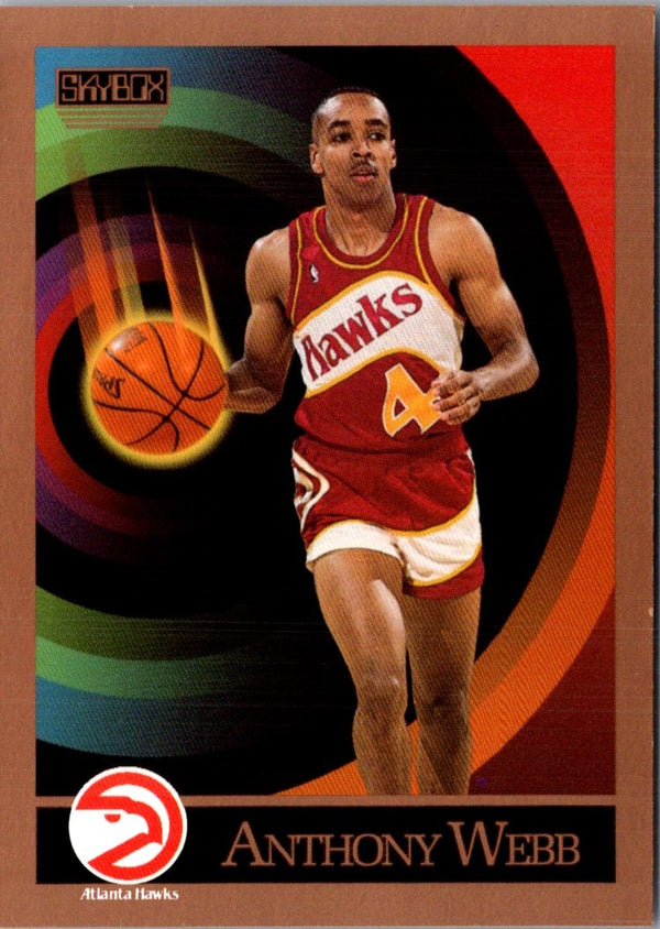 1990 SkyBox Anthony Webb #10