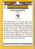 1987 Donruss Super Diamond Kings Rick Rhoden #10