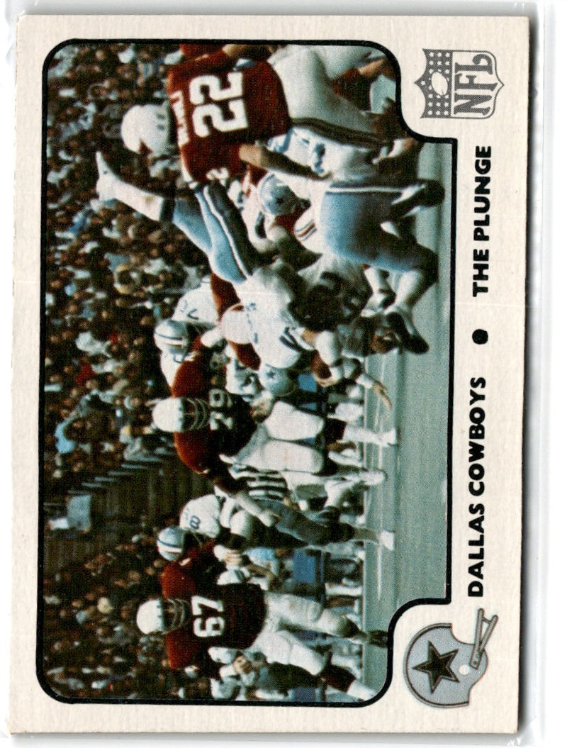 1977 Fleer Team Action Stickers Dallas Cowboys Helmet