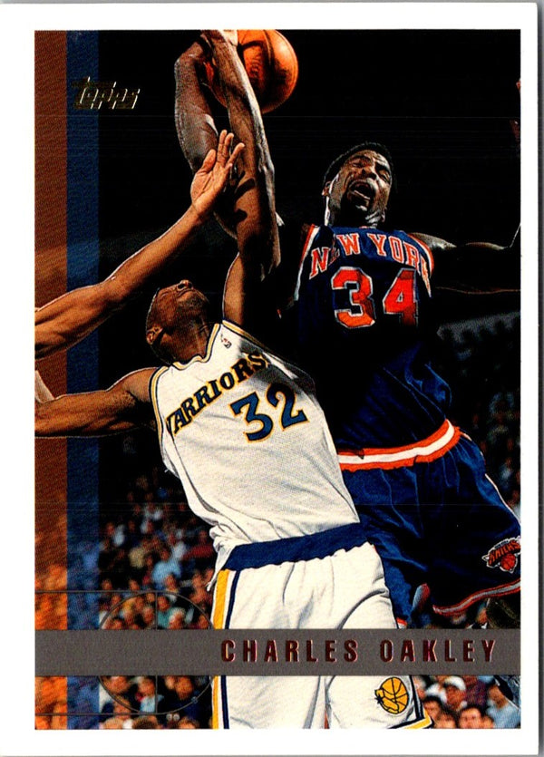 1997 Topps Charles Oakley #107
