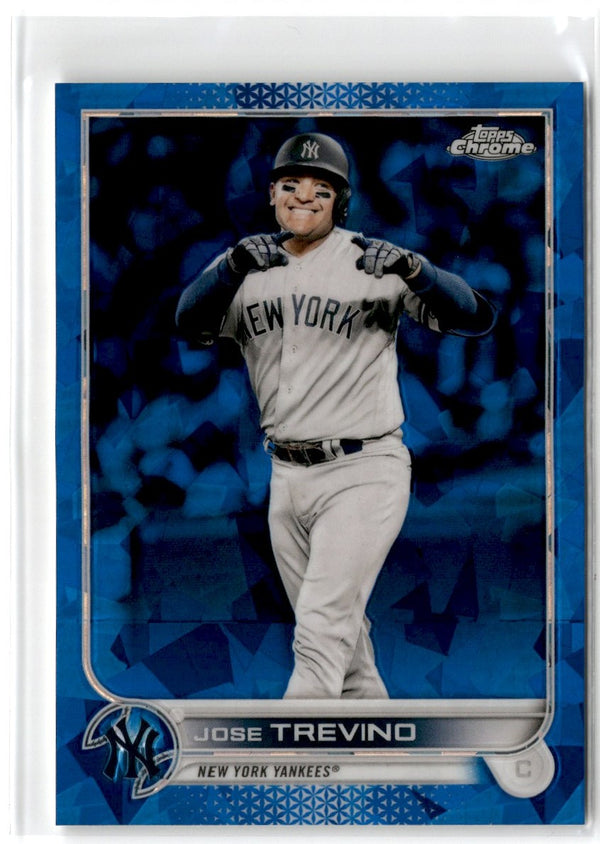 2022 Topps Chrome Update Sapphire Edition Jose Trevino #US10