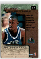 1996 SkyBox Premium Kevin Garnett #67