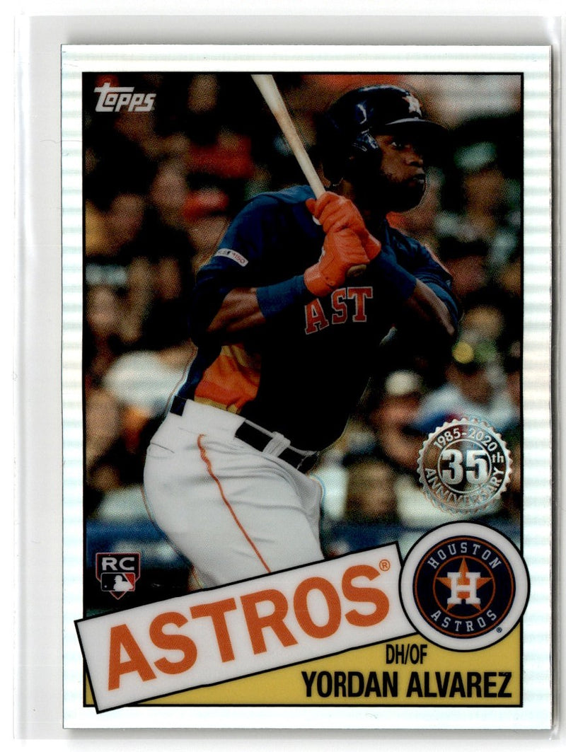 2020 Topps Chrome 1985 Baseball Yordan Alvarez