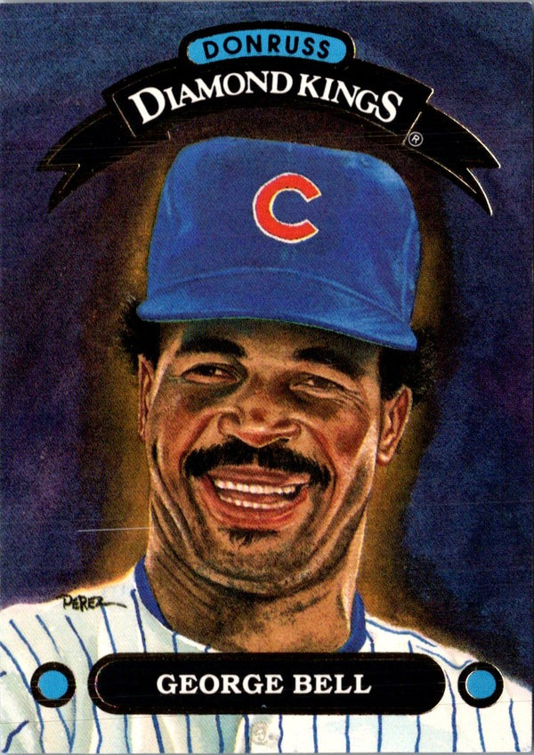 1992 Donruss Diamond Kings George Bell #DK-7
