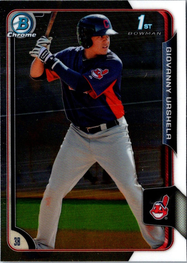 2015 Bowman Chrome Prospects Giovanny Urshela #BCP11