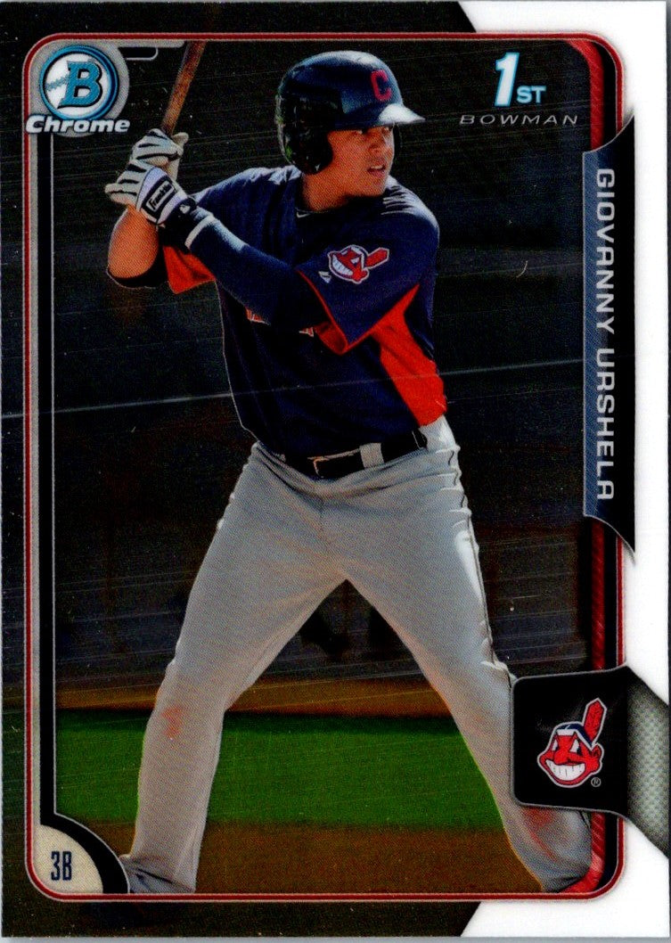 2015 Bowman Chrome Prospects Giovanny Urshela