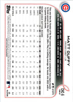 2022 Topps Matt Duffy #USC73