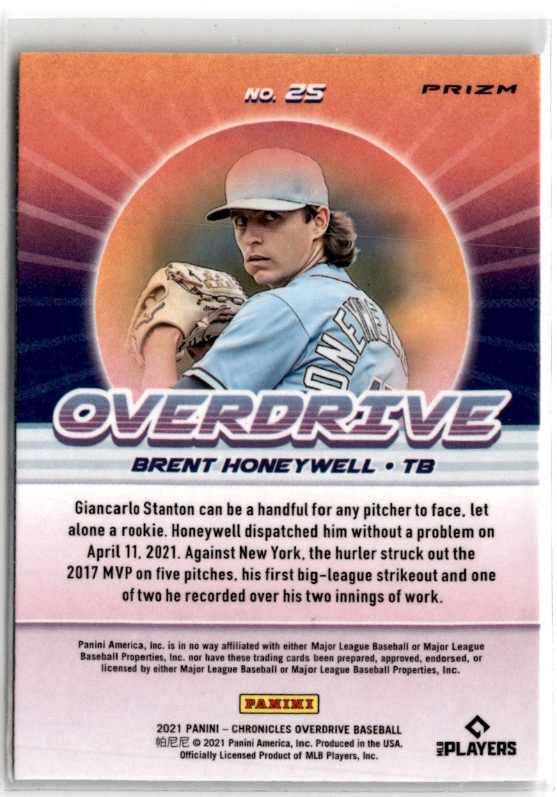 2021 Panini Chronicles Overdrive Brent Honeywell