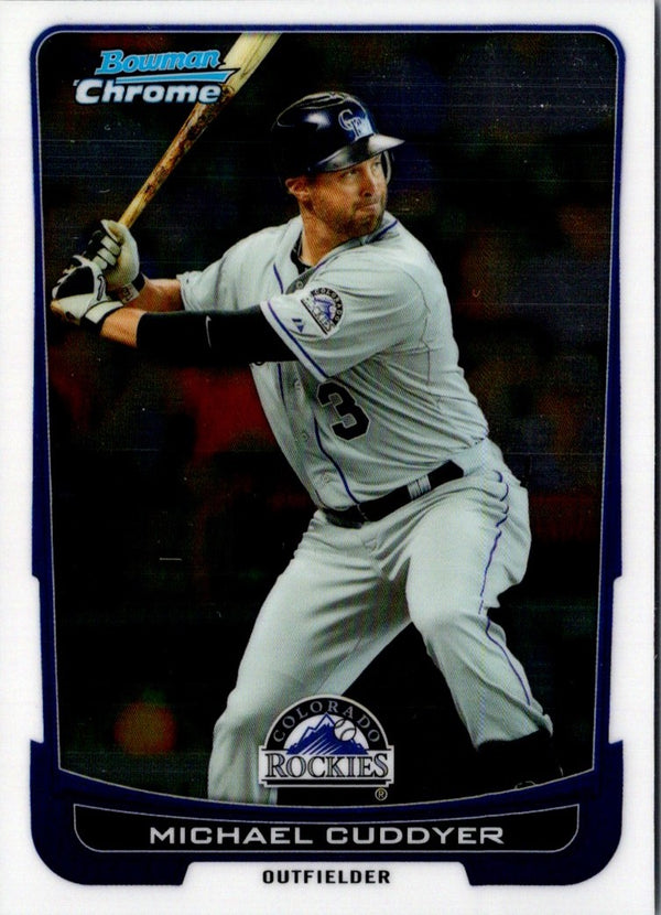 2012 Bowman Chrome Michael Cuddyer #156