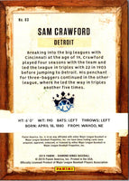 2019 Panini Diamond Kings Sam Crawford #83