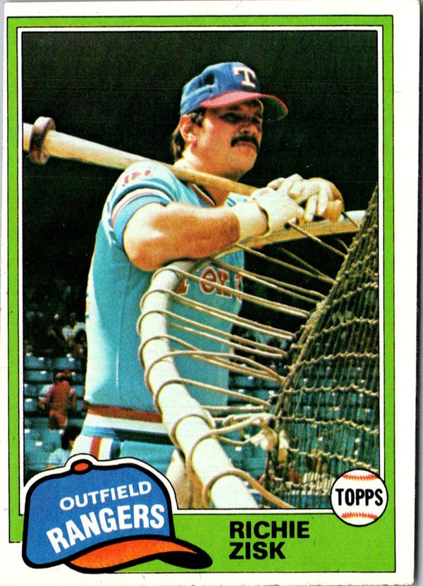 1981 Topps Richie Zisk #517