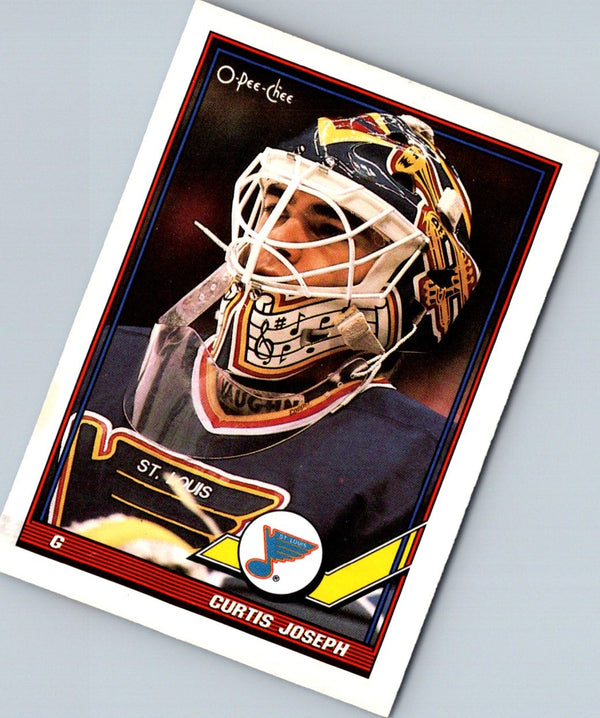 1991 O-Pee-Chee Curtis Joseph #417