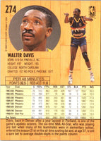 1991 Fleer Walter Davis #274