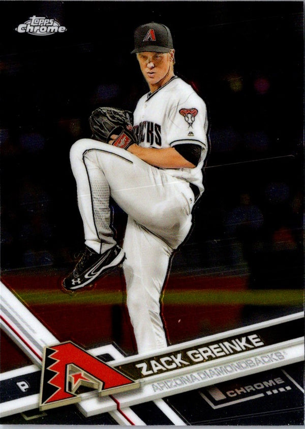 2017 Topps Chrome Zack Greinke #11