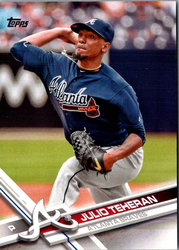 2017 Topps Julio Teheran #ATL-9