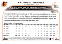 2022 Topps Update Kelvin Gutierrez #US319