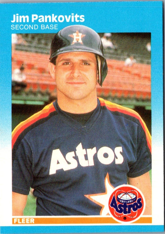 1987 Fleer Glossy Jim Pankovits #64