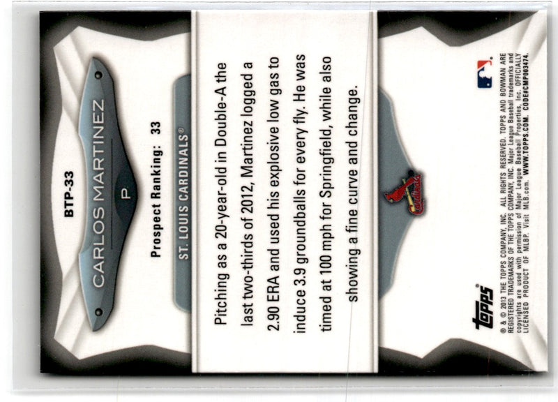2013 Bowman Top 100 Prospects Carlos Martinez