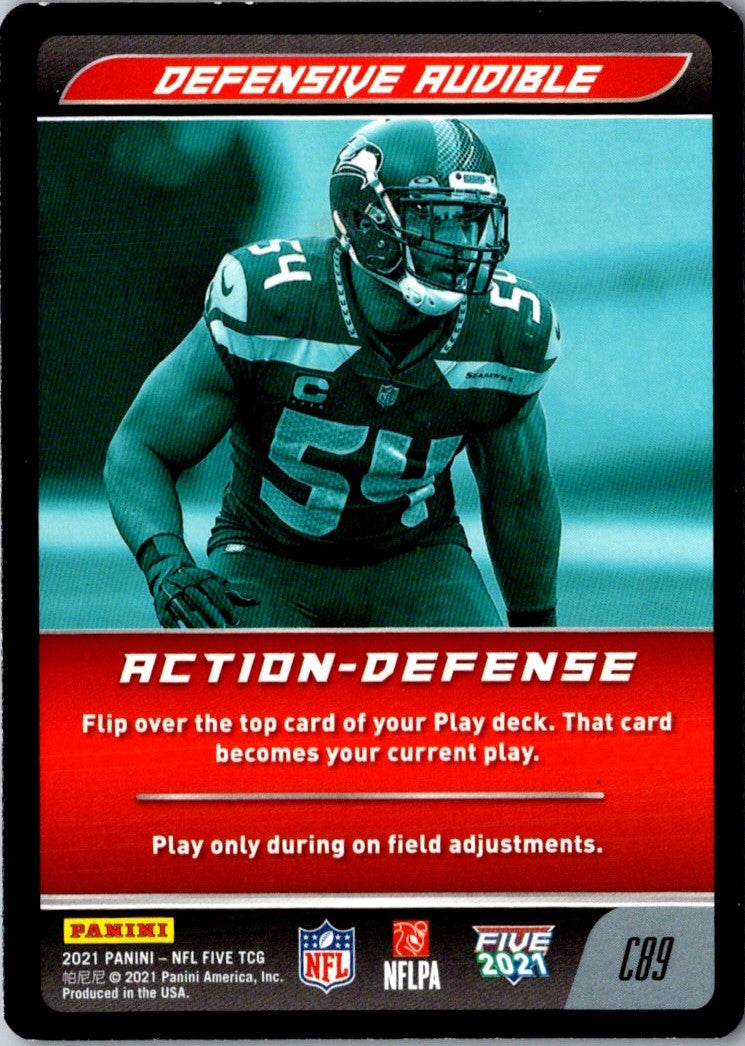 2021 Panini NFL Five Defensive Audible